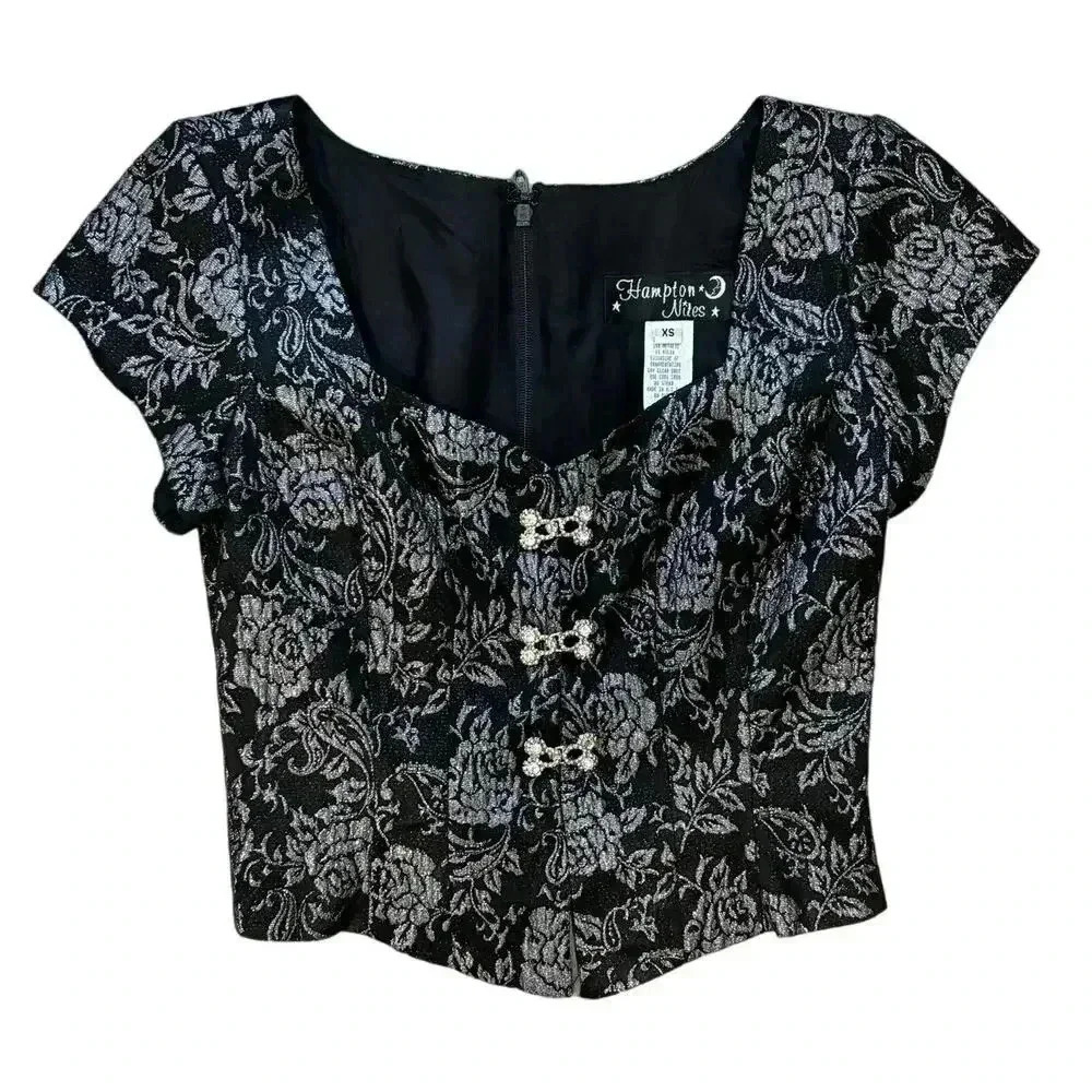 Vintage Hampton Nites Corset Top‎ NWT